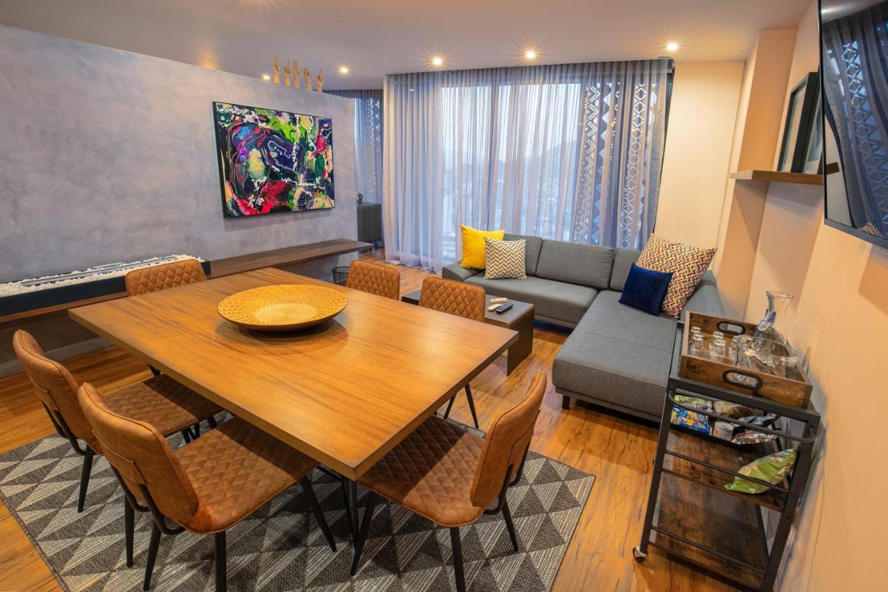 Hotel V1501 Pasto Exterior foto A living room in a condominium